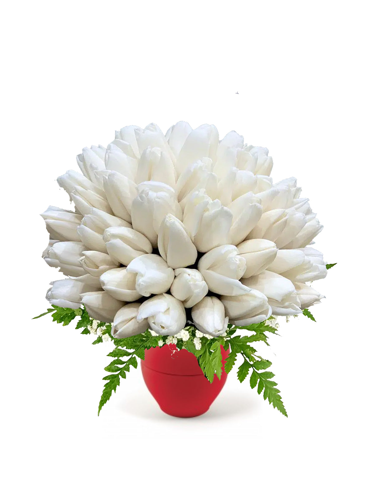 Bouquet di Tulipani Bianchi